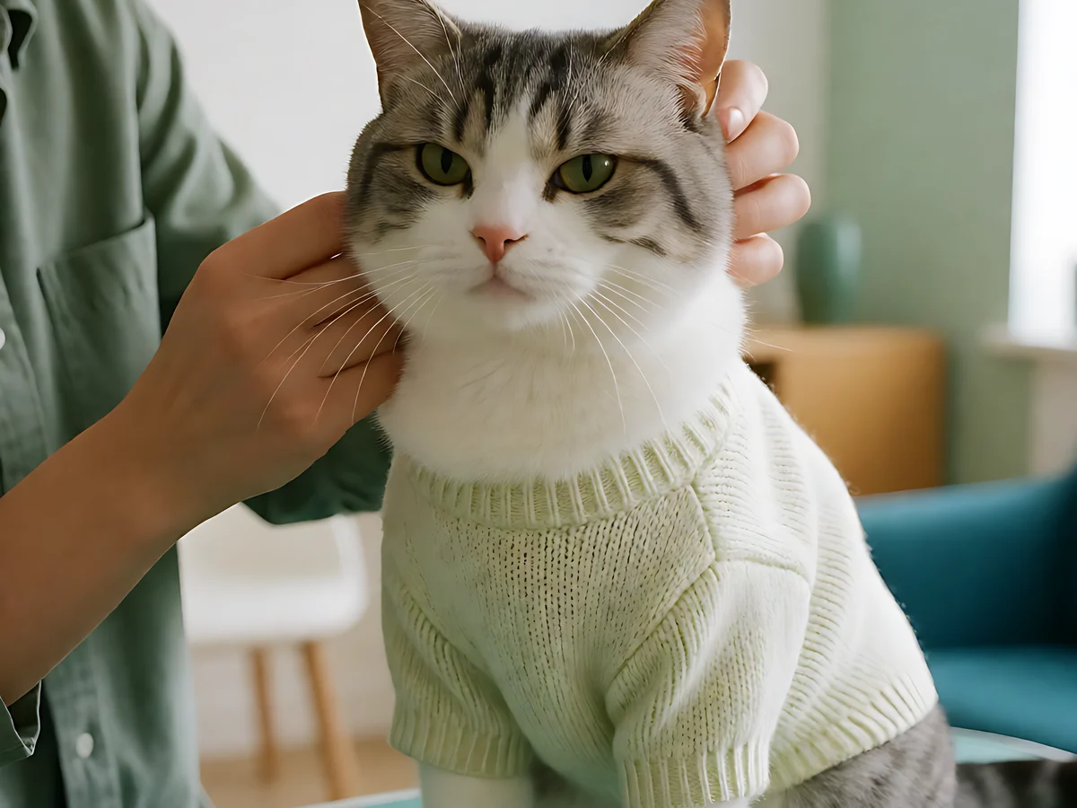 Стрижка кошки
